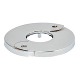 Eastman 25745 3/4 in. IPS Chrome-Plated Steel Split Escutcheon Ring for Floor and Ceiling