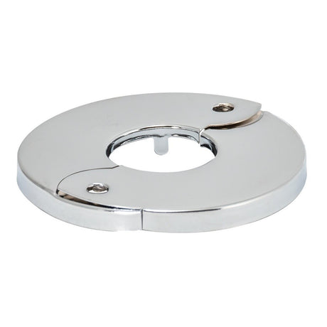 Eastman 25745 3/4 in. IPS Chrome-Plated Steel Split Escutcheon Ring for Floor and Ceiling