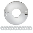 Eastman 25747 1 in IPS Chrome Plated Steel Floor and Ceiling Escutcheon