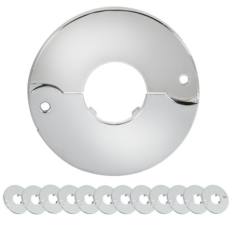Eastman 25747 1 in IPS Chrome Plated Steel Floor and Ceiling Escutcheon