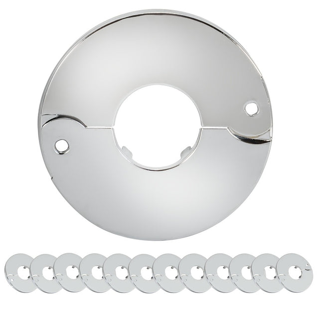 Eastman 25747 1 in IPS Chrome Plated Steel Floor and Ceiling Escutcheon