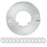 Eastman 25749 1-1/4 in. IPS Chrome Plated Steel Escutcheon Ring for Floor and Ceiling