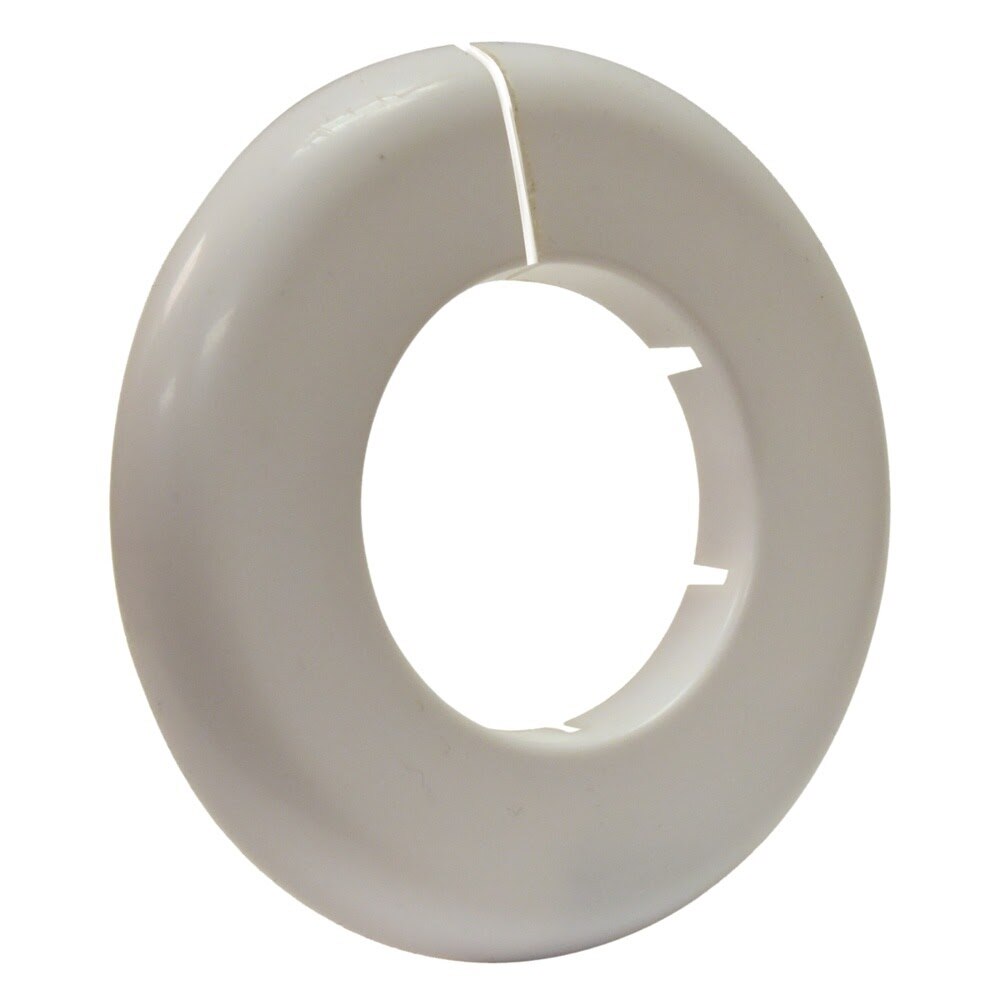 Eastman 25762 1/2 in. IPS White Plastic Split Escutcheon