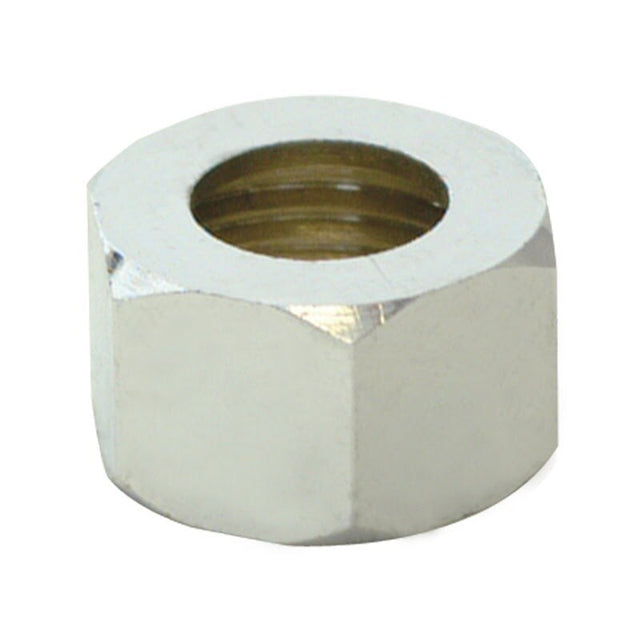 Eastman 25831LF 3/8 in. OD Chrome Plated Brass Compression Nut Fitting