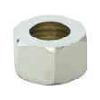 Eastman 25831LF 3/8 in. OD Chrome Plated Brass Compression Nut Fitting