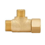 Eastman 25881LF 3/8 in. OD x 3/8 in. OD x 1/4 in. OD Lead Free Brass Add An Outlet Adapter - 2