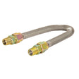 Eastman 30SS505024 5/8 in. OD x 24 in. Stainless Steel Gas Connector with 1/2 in. MIP x 1/2 in. MIP Ends