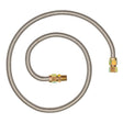 Eastman 30SS555060 5/8 in. OD 60 in. Flexible Stainless Steel Gas Connector 3/4 in. FIP x 1/2 in. MIP