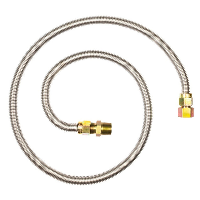 Eastman 30SS555460 5/8 in OD x 60 in Stainless Steel Gas Connector with 3/4 in FIP x 3/4 in MIP