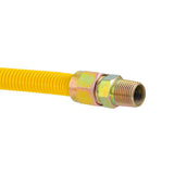 Eastman 30YE505036B 36 in. 5/8 in. OD Stainless Steel Gas Connector with 1/2 in. MIP Ends - 3