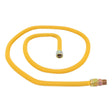 Eastman 30YE505072 5/8 in. OD x 72 in. Yellow Stainless Steel Gas Connector with 1/2 in. MIP Ends