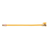 Eastman 30YE507324 5/8 in. OD x 24 in. Coated Stainless Steel Gas Connector with Angle Ball Valve - 2