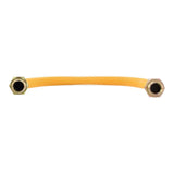 Eastman 30YE50V024B 24 in 5/8 in OD Yellow Stainless Steel Gas Connector with EFV - 3