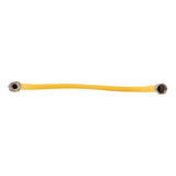 Eastman 30YE515136 5/8 in OD 36 in Yellow Coated Stainless Steel Gas Connector 1/2 in FIP x 1/2 in FIP - 3