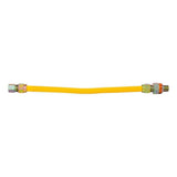 Eastman 30YE51V018B 5/8 in OD x 18 in Stainless Steel Gas Connector with 1/2 in FIP x 1/2 in MIP EFV - 2
