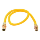 Eastman 30YE54V548B 5/8 in. OD x 48 in. ArmorBoost EFV Gas Connector 3/4 in. FIP x 3/4 in. MIP - 2