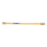 Eastman 30YE555424B 5/8 in. OD 24 in. Coated Stainless Steel Gas Connector with 3/4 in. FIP x 3/4 in. MIP - 3