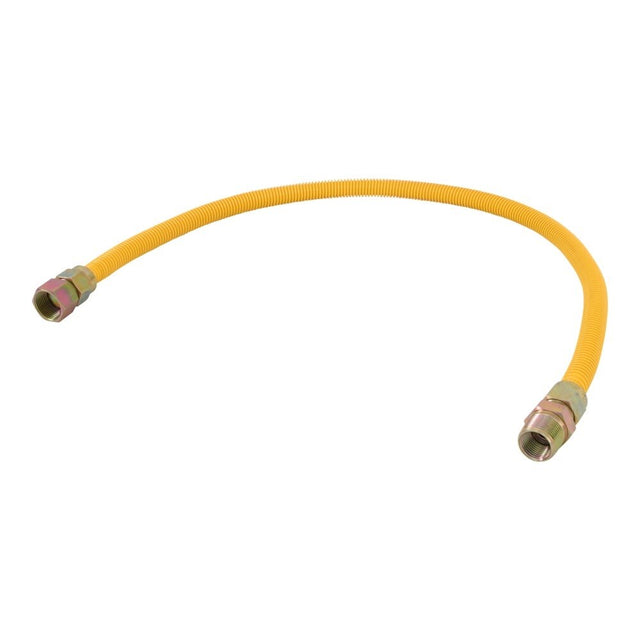 Eastman 30YE555436 5/8 in OD x 36 in Stainless Steel Gas Connector with 3/4 in FIP x 3/4 in MIP