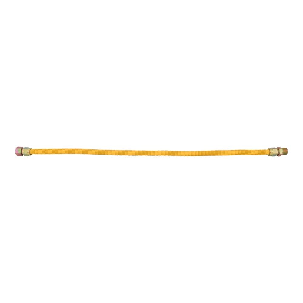 Eastman 30YE555436 5/8 in OD x 36 in Stainless Steel Gas Connector with 3/4 in FIP x 3/4 in MIP - 2