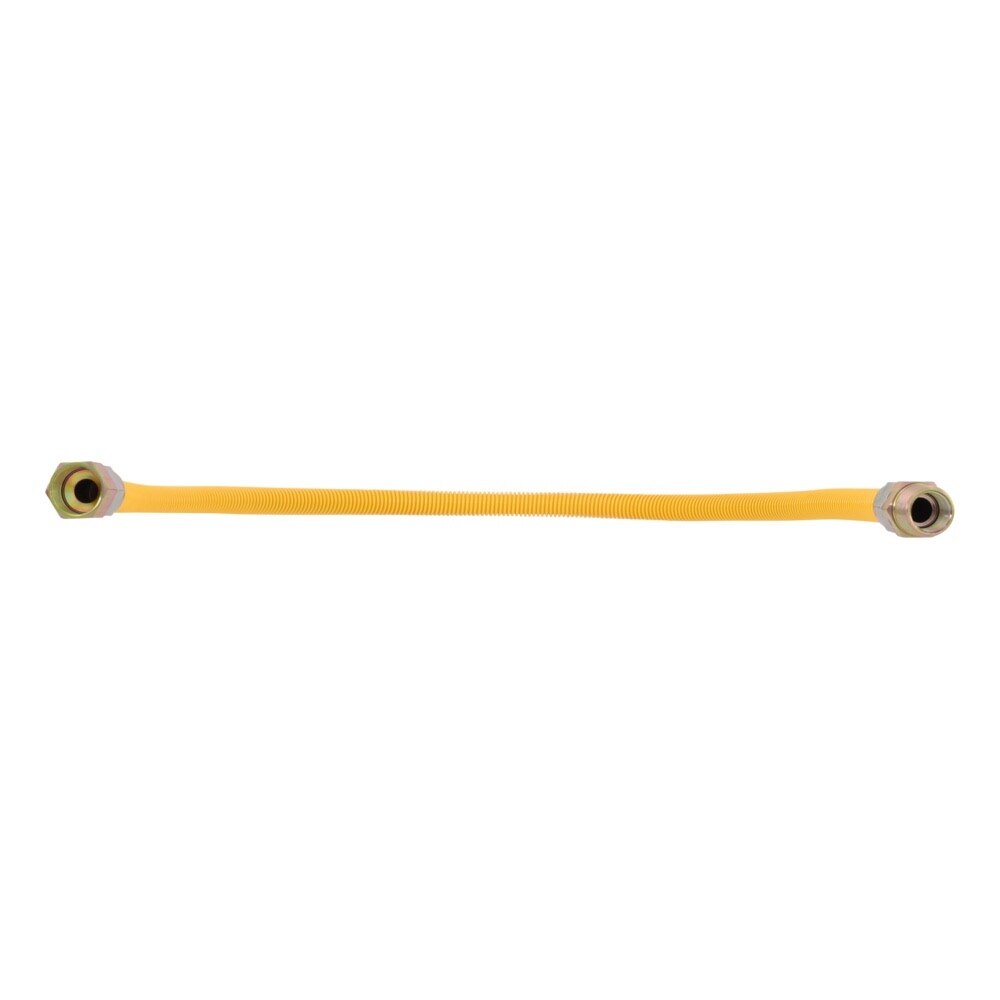 Eastman 30YE555436 5/8 in OD x 36 in Stainless Steel Gas Connector with 3/4 in FIP x 3/4 in MIP - 3