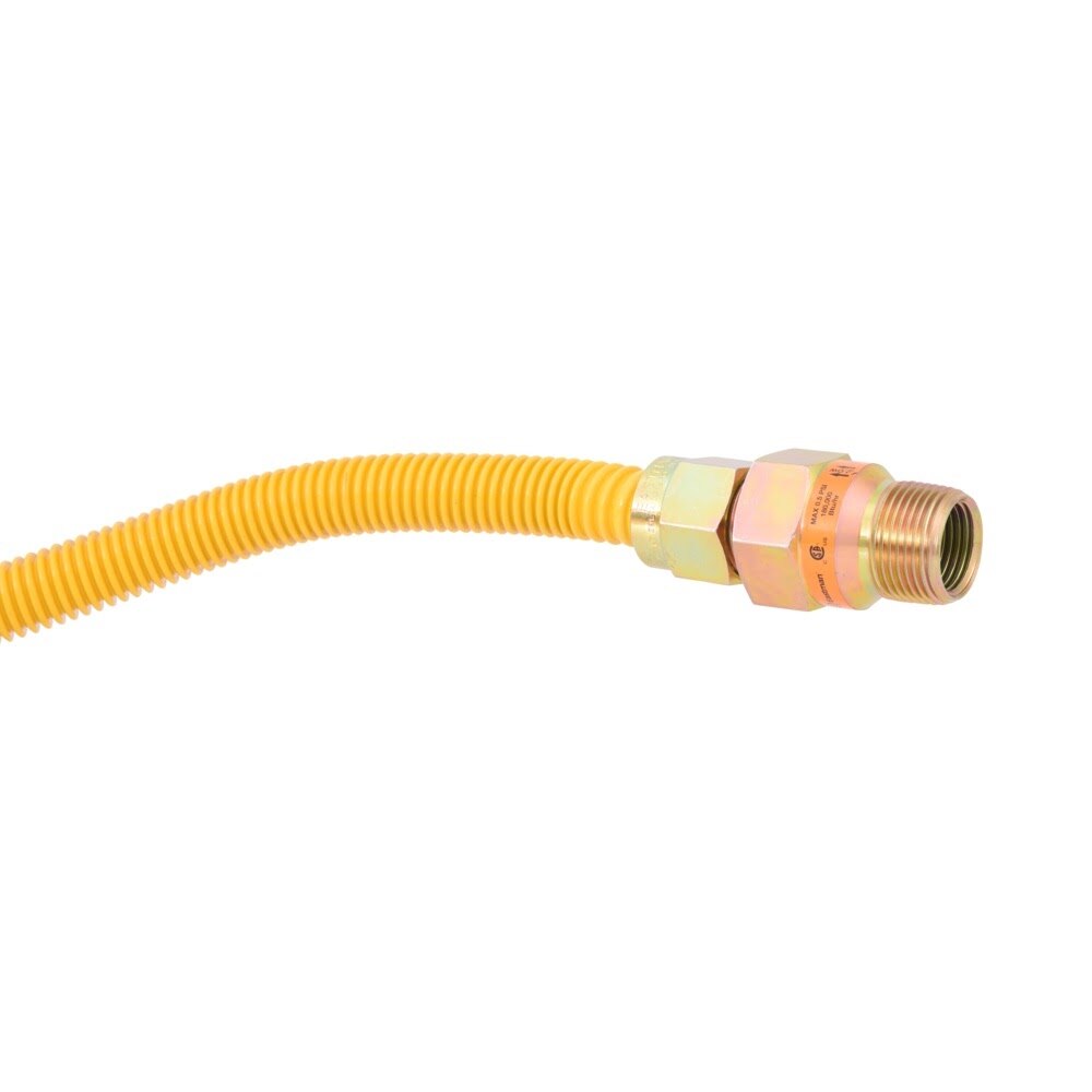Eastman 30YE55V448B 5/8 in. OD x 48 in. Gas Connector with 3/4 in. FIP x 3/4 in. MIP with EFV - 2