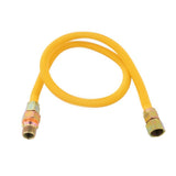 Eastman 30YE55V448B 5/8 in. OD x 48 in. Gas Connector with 3/4 in. FIP x 3/4 in. MIP with EFV - 3