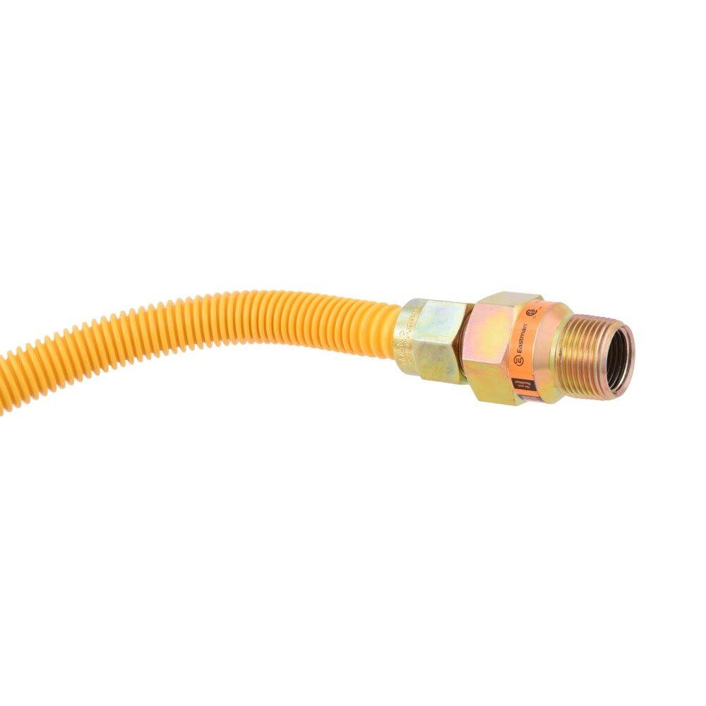Eastman 30YE55V472B 72 in Stainless Steel Gas Connector with 3/4 in FIP x 3/4 in MIP EFV - 2