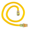 Eastman 30YE55V548B 5/8 in. OD x 48 in. Stainless Steel Gas Connector with 3/4 in. FIP EFV