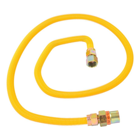 Eastman 30YE55V560B 5/8 in. x 60 in. Stainless Steel Gas Connector with 3/4 in. FIP x 3/4 in. FIP EFV