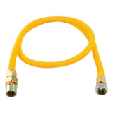 Eastman 30YE55V560B 5/8 in. x 60 in. Stainless Steel Gas Connector with 3/4 in. FIP x 3/4 in. FIP EFV - 2