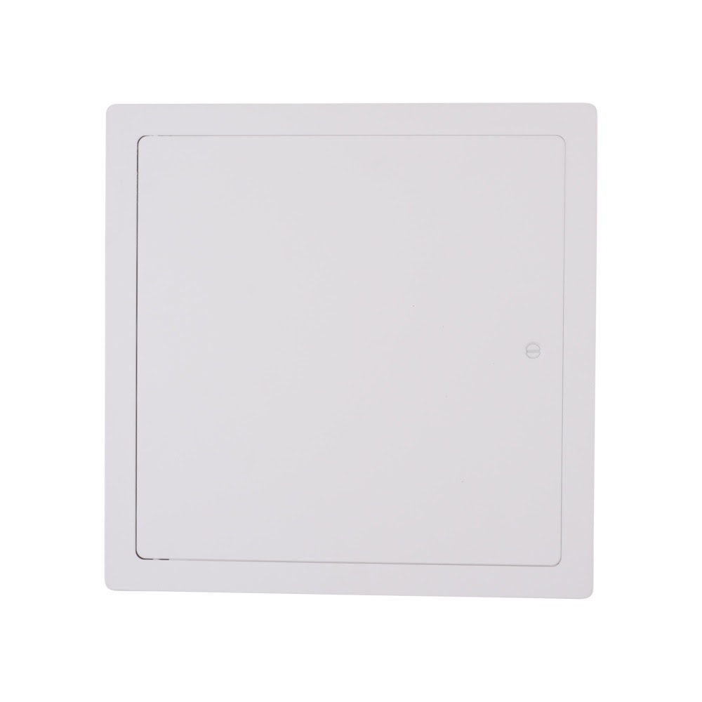 Eastman 34066 14 in. x 14 in. White 16 Gauge Metal Plumbing Access Panel - 3