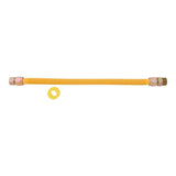 Eastman 40YE515624K 1 in. OD x 24 in. Tankless Water Heater Connector Kit 1/2 in. FIP x 1 in. MIP with Leak Detector and PTFE Tape - 2