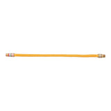 Eastman 40YE54V536B 1 in OD x 36 in Yellow Stainless Steel Gas Connector 3/4 in MIP x 3/4 in FIP EFV - 2