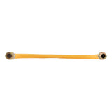 Eastman 40YE54V536B 1 in OD x 36 in Yellow Stainless Steel Gas Connector 3/4 in MIP x 3/4 in FIP EFV - 3