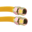 Eastman 40YE555536 1 in. OD x 36 in. Epoxy Coated Stainless Steel Gas Connector with 3/4 in. FIP Ends