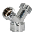 Eastman 41006 3/4 in. FHT x 3/4 in. MHT x 3/4 in. MHT Y Connector for Steam Dryer