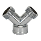 Eastman 41006 3/4 in. FHT x 3/4 in. MHT x 3/4 in. MHT Y Connector for Steam Dryer - 2