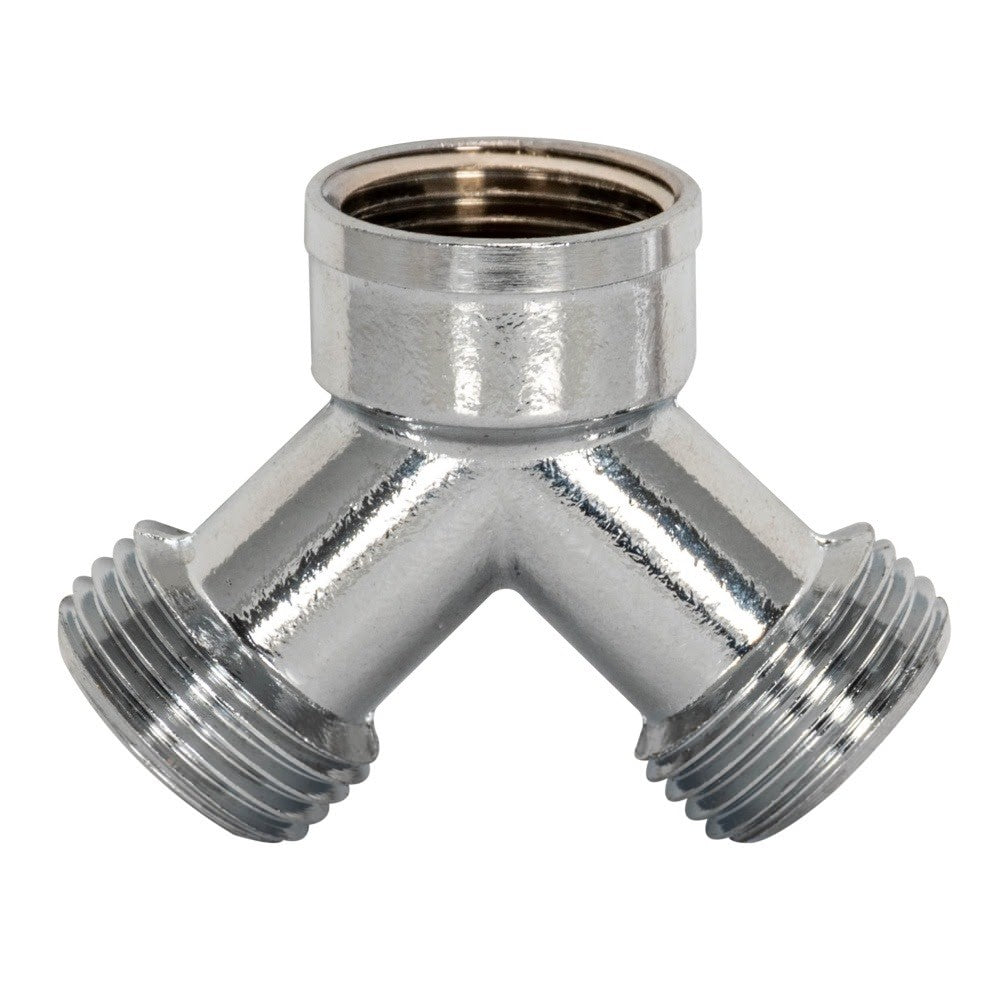 Eastman 41006 3/4 in. FHT x 3/4 in. MHT x 3/4 in. MHT Y Connector for Steam Dryer - 3