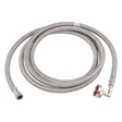 Eastman 41013 3/8 in. Comp x 3/4 in. FHT x 8 ft. Braided Stainless Steel Dishwasher Connector
