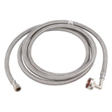 Eastman 41013 3/8 in. Comp x 3/4 in. FHT x 8 ft. Braided Stainless Steel Dishwasher Connector