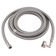 Eastman 41015 3/8 in. Compression x 3/4 in. FHT 10 ft. Braided Stainless Steel Dishwasher Connector