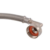 Eastman 41015 3/8 in. Compression x 3/4 in. FHT 10 ft. Braided Stainless Steel Dishwasher Connector - 3