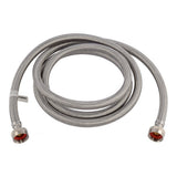 Eastman 41019 8 ft. Braided Stainless Steel Washing Machine Connector