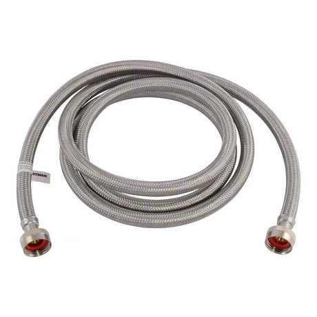 Eastman 41019 8 ft. Braided Stainless Steel Washing Machine Connector