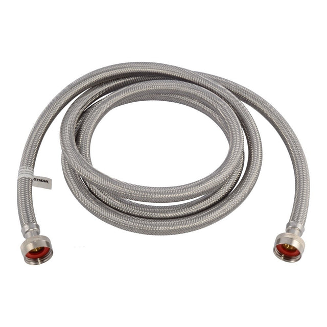 Eastman 41019 8 ft. Braided Stainless Steel Washing Machine Connector