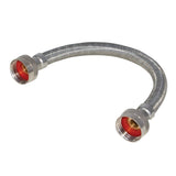 Eastman 41021 Braided Stainless Steel Steam Dryer Adapter Hose 1 ft 3/4 in FHT x 3/4 in FHT