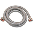 Eastman 41027 3/4 in. FHT x 3/4 in. FHT 5 ft. Braided Stainless Steel Washing Machine Connector