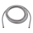 Eastman 41036 10 ft Braided Stainless Steel Icemaker Connector 1/4 in x 1/4 in Compression
