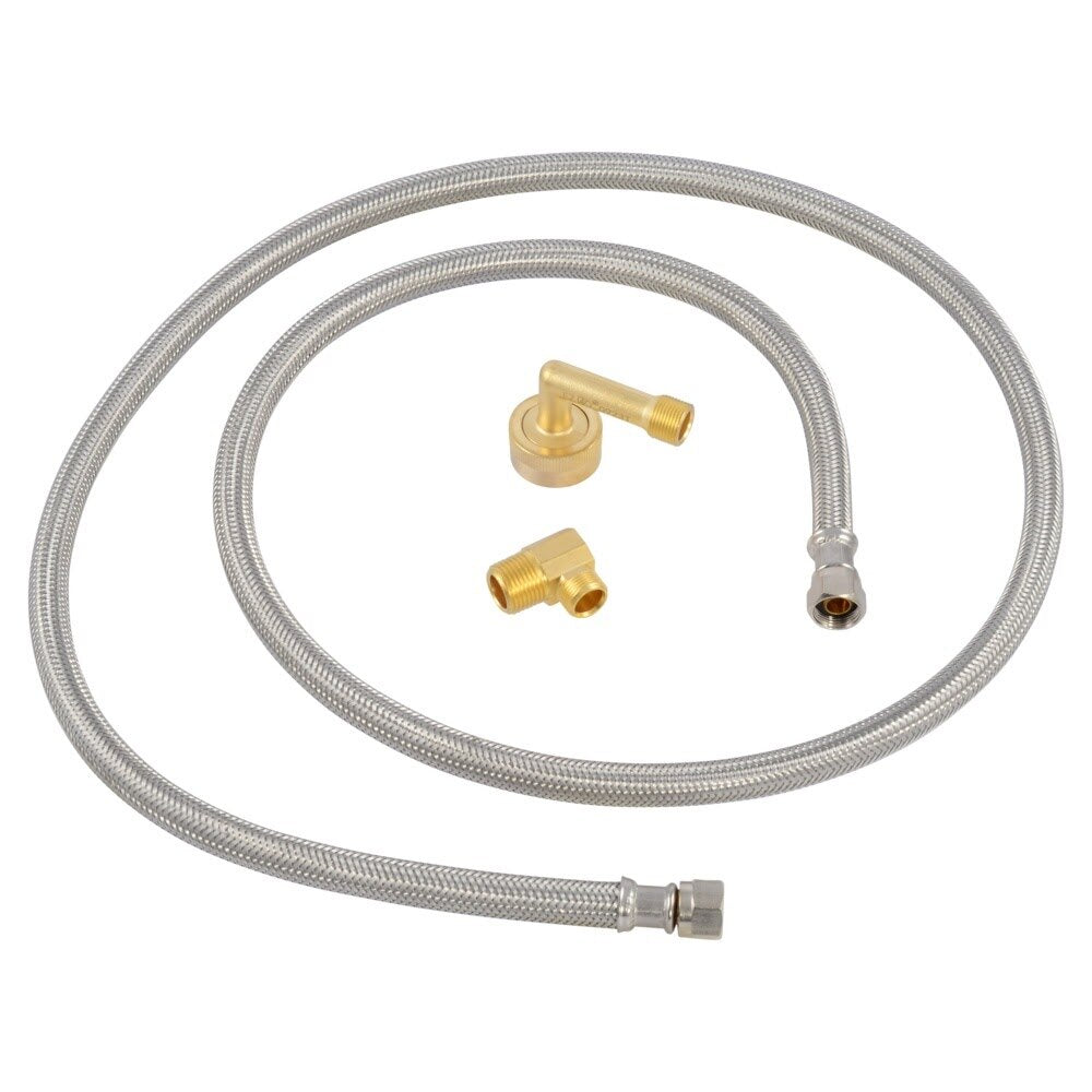 Eastman 41041 5 ft Braided Stainless Steel Dishwasher Supply Line - 3
