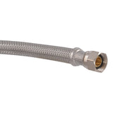 Eastman 41042 5 ft Braided Dishwasher Supply Line with FHT Elbow 3/8 in Comp x 3/4 in FHT - 2